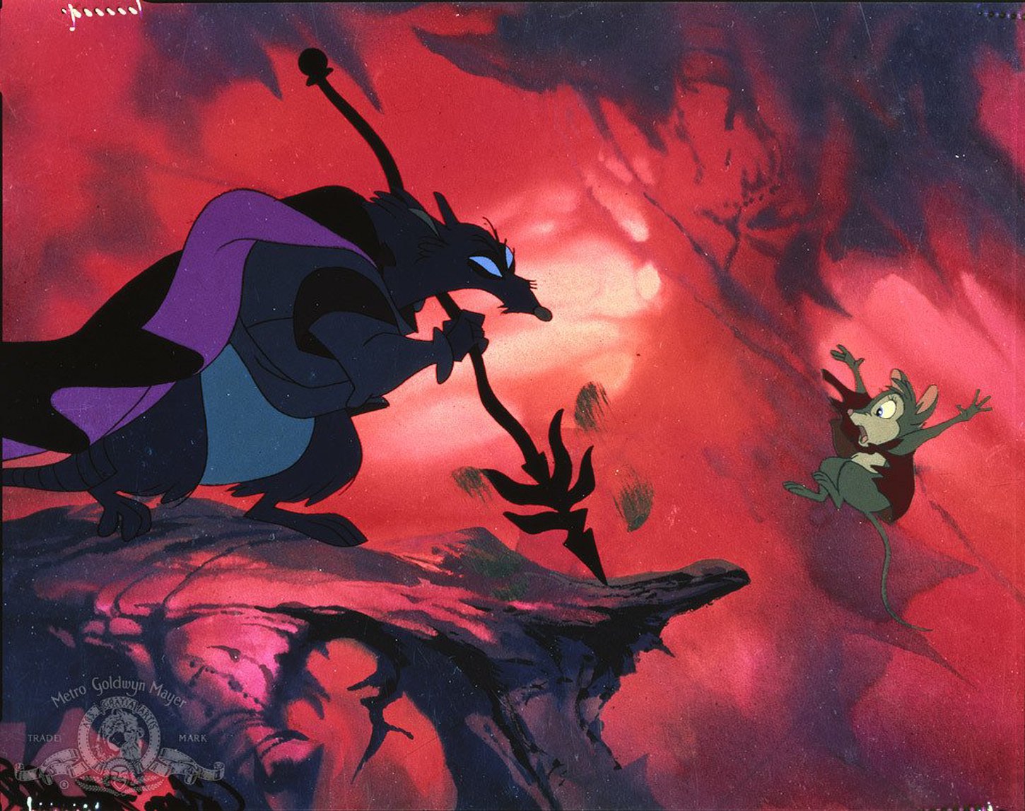 A still frame from The Secret Of N.I.M.H., directed by legendary animator Don Bluth.