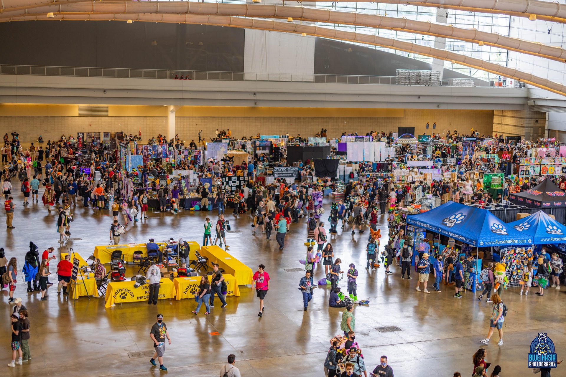 Dealers Room Anthrocon 2025 Deep Sea Adventures July 36, 2025